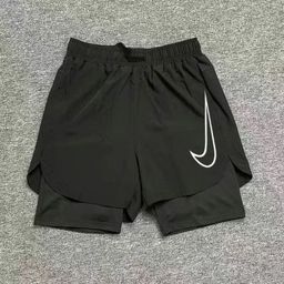 thumbnail for Summer Running Swimming Track and Field Shorts Quick-Drying Sports Training Three-Point Anti-Exposure Trendy Double-Layer Two-Piece Fitness Men