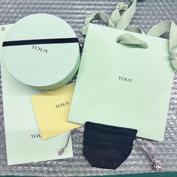 thumbnail for Tous Bear Home Green Packaging Gift Bag Black Cloth Bag Full Set Packaging Factory Direct Sales Tous