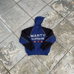 thumbnail for 26ss NAHMIAS  Marty联名Sup 刺绣拉链连帽夹棉运动夹克外套潮
