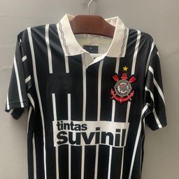 thumbnail for Série de uniformes retrô de futebol Corinthians titular e reserva Flamengo titular e reserva uniformes de futebol fabricante de origem transfronteiriça