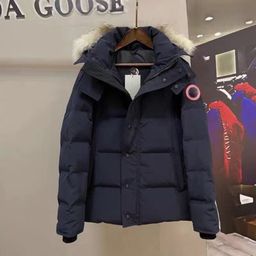 thumbnail for Winter Correct Version Men's Couple Parka Padded Jacket Hooded Thickened Warm Windproof Stylish Outerwear