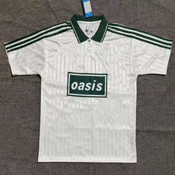 thumbnail for 2526 Three Leaf Oasis Co-Branded Short-Sleeved Football Jersey S-4Xl