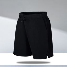 thumbnail for 夏季短裤男女网球羽毛球乒乓球运动短裤子速干抽绳拉链跑步休闲裤