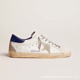 thumbnail for 2024 Classic South Korea Star Dirty Small Dirty Shoes Women's Retro Silver Tail Height Increasing Trendy Dirty Small White Shoes Trendy