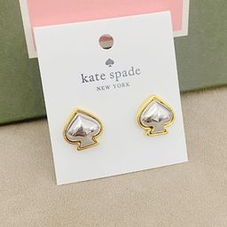 thumbnail for The new fashion is simple and light luxury, niche design, exquisite personality, peach heart, three-dimensional shape, sweet temperament, stud earrings women's model