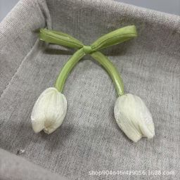 thumbnail for Ins Korean Tulip Butterfly Bud Fabric Flower DIY Clothing Accessories Hair Accessories Bag Jewelry Accessories