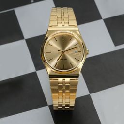 thumbnail for AliExpress steel band quartz watch waterproof band calendar business casual personality watch student men and women watch B-145