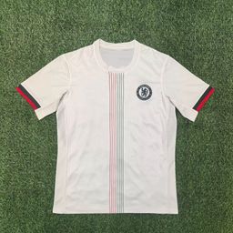 thumbnail for 242526 Real Madrid football jersey, Barcelona jersey, Brazilian shirt, World Cup training jersey printed T-shirt