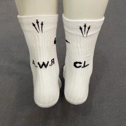 thumbnail for Suwan Chester Tripronged Embroidered Basketball Socks Thickened Towel Sole Sports Socks Anti-slip Sweat Absorbing Professional