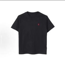 thumbnail for Foreign trade Paul T-shirt embroidered Ruff pony label unisex summer cotton crew neck casual versatile RL half sleeves