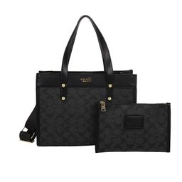 thumbnail for Vintage printed handbag bag women's 2025 new versatile broadband shoulder crossbody bag tote bag high-end women's bag