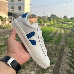 thumbnail for French V-shaped little white shoes star with the same classic leather sneakers, casual men's and women's versatile campus couple board shoes