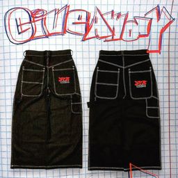 thumbnail for Cross-Border E-Commerce Loose Jeans Men's Retro Print Hip-Hop Gothic Streetwear Harajuku Men's Casual Pants