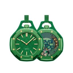 thumbnail for A dropshipping royal octagonal cross-border best-selling collaborative fashion versatile pocket watch quartz watch pendant