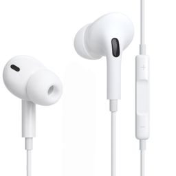 thumbnail for Suitable for Third Generation Apple Earphones 11/12/13/14Promax Earphones Flat Head Lightning Cracking Version Earphones