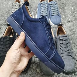 thumbnail for Lttl Electric Embroidery Men&#039;s Shoes Black Embroidery Low-Top Rivet Men&#039;s Shoes Flat Casual Shoes Crescent Shoes