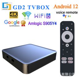 thumbnail for Foreign trade explosive google certified tv box wholesale 32GBGD2 google certified set-top box 4K network player