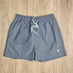 thumbnail for Trendy Brand Solid Color Men's Casual Pants Straight Loose Fat Guy Plus Size 4 Pants Tether Sports Pants Inner Mesh Embroidery