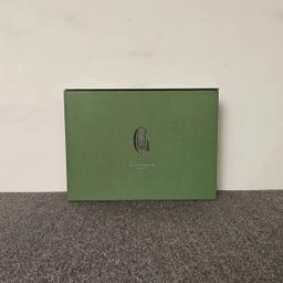 thumbnail for French Goya Classic Green Vintage Embossed Bag Special Premium Hard Edition Paper Magnetic Buckle Packaging Gift Box