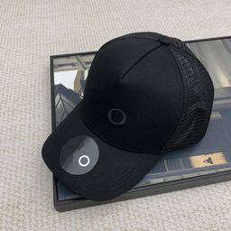 thumbnail for Correct Arlo breathable mesh tulle baseball cap couple embroidered letter sun hat outdoor sports running mesh cap