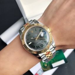 thumbnail for 外贸爆款C厂VS厂日志系列全自动机械手表夜光日历防水精钢腕表批