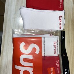 thumbnail for 2 pairs of tide socks socks Hane Crew Socks towel bottom tide brand sports basketball mid-tube socks