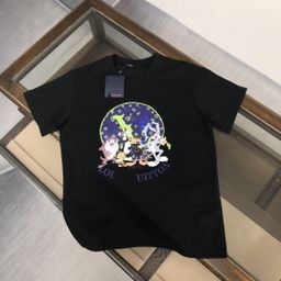 thumbnail for Correct Version of Lujia T-Shirt 2025 Summer New Style Multi-Style Collection Cartoon Print Casual Loose Short-Sleeved for Men and Women