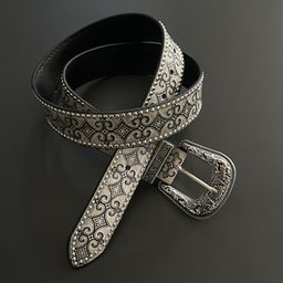 thumbnail for Ironworth pattern rivet belt vintage texture texture vibe style belt vintage wear trouser belt accessories
