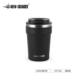 thumbnail for MHW Bomber Cooki Insulation Accompanying Cup Coffee Cup Portable Car Cup 304 Stainless Steel Double Layer Water Cup