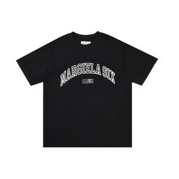 thumbnail for 24Ss New Digital Pattern Round Neck Men's and Women's Trendy Short-Sleeved Pure Cotton Casual T-Shirt Series
