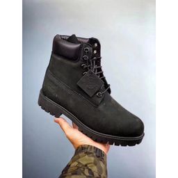 thumbnail for Putian Shoes Snow Boots Tenbron Men's Leather Boots Can't Kick Bad High-top Rhubarb Boots Martins Sports Outdoor Men's and Women's Shoes