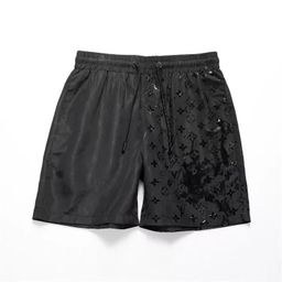 thumbnail for 2025 Summer Trendy Brand, Foreign Trade European Goods, Men's and Women's Slacks, Beach Pants, Printed Letters, Quick Dry, Sports and Leisure Trends