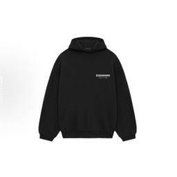 thumbnail for Fog Multi-Line Essentials Trendy Brand Ningbo Cross-Border Original Correct Version Loose Fw24 Hooded Sweatshirt
