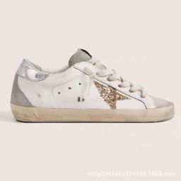 thumbnail for South Korea GG old stars small dirty shoes women's 2025 classic all-match men's board shoes increased dirty leather small white shoes