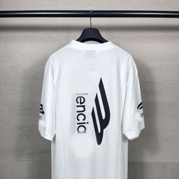 thumbnail for 2024 summer Paris big LOGO ski short sleeve T-shirt short sleeve loose casual men's and women's half-sleeved couple ins