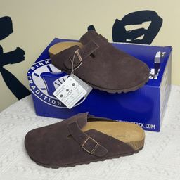 thumbnail for Birkenstock Shoes for Women 2025 Thick-Soled Height-Increasing Outdoor Wear Early Autumn New Model Birkenstock Closed-Toe Slip-On Lazy Shoes
