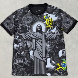 thumbnail for Five-star Brazil home and away 980204 retro jerseys, national team fan edition, special edition Thai jerseys