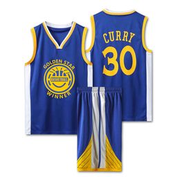 thumbnail for James jersey Kobe No. 24 Lakers jersey Durant Curry Irving jersey children's basketball uniform suit men