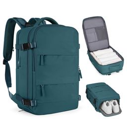 thumbnail for Cross-border Travel Backpack Women&#039;s Large-capacity Multi-functional Luggage Leisure Backpack Travel Bag College Student Schoolbag