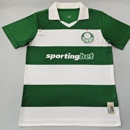 thumbnail for Spot dropship, Brazilian League 2627 Palmeiras home and away football uniforms, men's long-sleeved training uniforms, retro