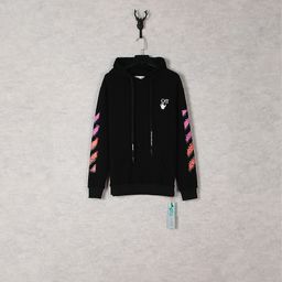thumbnail for 2021 autumn and winter new high-quality OFF gradient arrow pattern hooded sweatshirt unisex one piece wholesale
