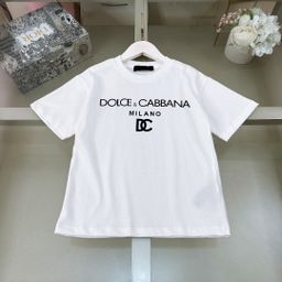 thumbnail for 2025 New Men&#039s and Women&#039s Short-Sleeved Medium and Large Kidsren&#039s Tops and Bottoming Shirts Correct Version Trbottomyy Round Neck Design Export