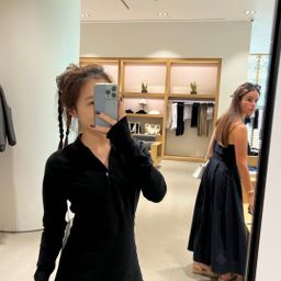 thumbnail for In stock, alo armband, small letter print, half zipper, stand-up collar, yoga suit, slim top, jacket, jacket, long sleeve women