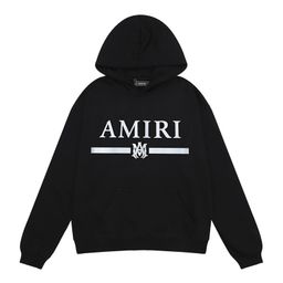 thumbnail for Cross-border wholesale amiri leopard gradient letter logo angel hoodie sweater lovers coat long pants