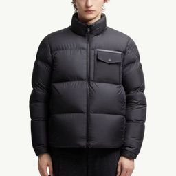 thumbnail for Mengjia 2025 Men's White Duck Down Winter Hidden Hat MK Plus Down Short Down Jacket Jacket
