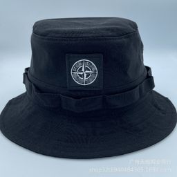 thumbnail for Cross-border Hat Spring and Summer Japanese Style Trendy Brand Casual Basin Hat Drawstring Tooling Fisherman Hat Men's and Women's Fashion Mountaineering Sunshade Hat