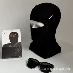 thumbnail for Cross-border explosive hook hats, cycling, skiing, cold and warm, dustproof masks, autumn and winter headgears, scarves, foreign trade, sand and dust prevention