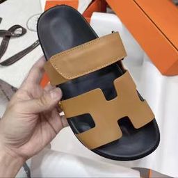 thumbnail for Summer new thick-soled sandals, export plus-size one-line Velcro color-block outerwear, versatile women's shoes
