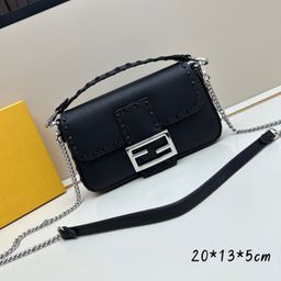 thumbnail for New cross-border F family crossbody women's bag fashion handbag European and American fashion bag Guangzhou manufacturer one-shoulder small square bag print