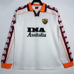thumbnail for Camisa retrô clássica de futebol dos times Real Madrid, Arsenal, Inglaterra, Portugal e AC Milan com mangas compridas.